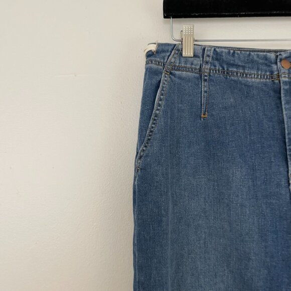 Anthropologie Pilcro The Leni Mid Rise Tapered Barrel Jeans Size 29 - Picture 5 of 7